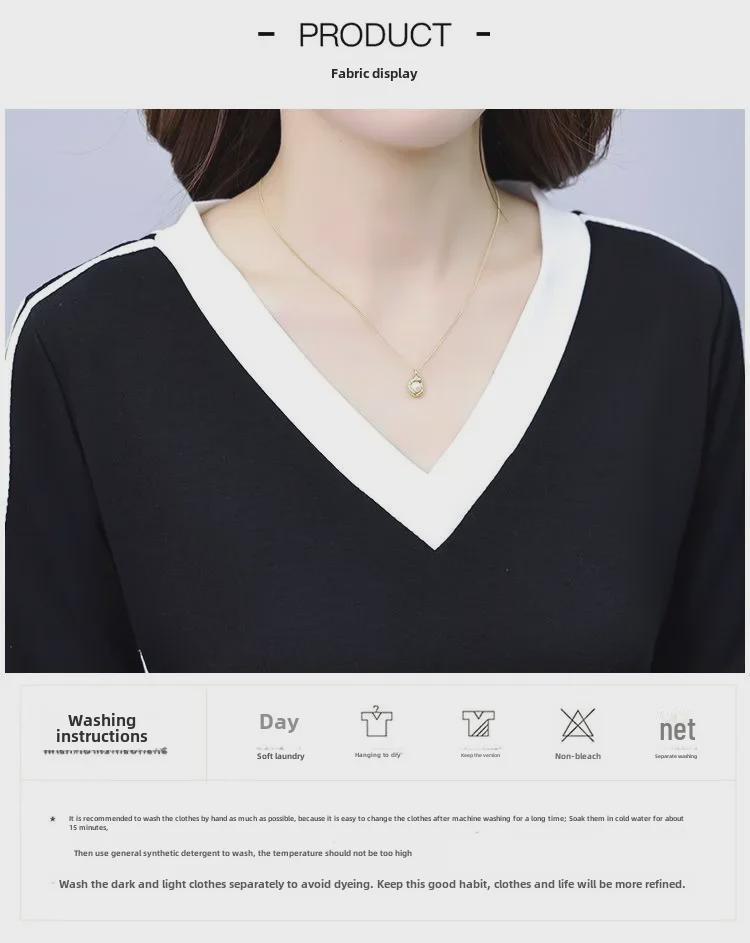 Robe Maxi Trapèze à Col V pour Femmes 2024 - Décontractée, Flatte le Ventre, Rajeunissante, Style Sportif