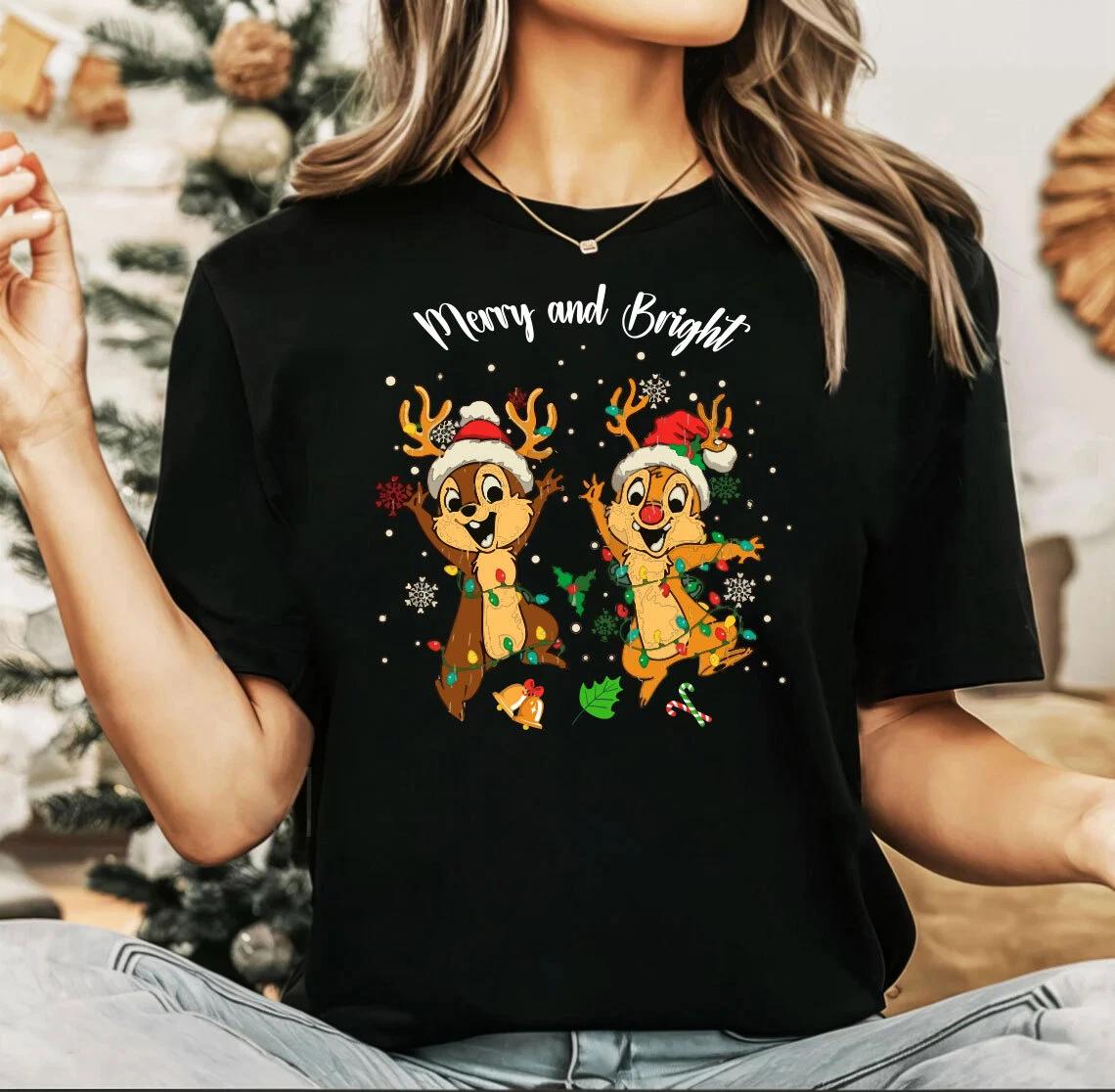 2024 Christmas unisex t-shirt,Night before christmas party, 2 Brat S