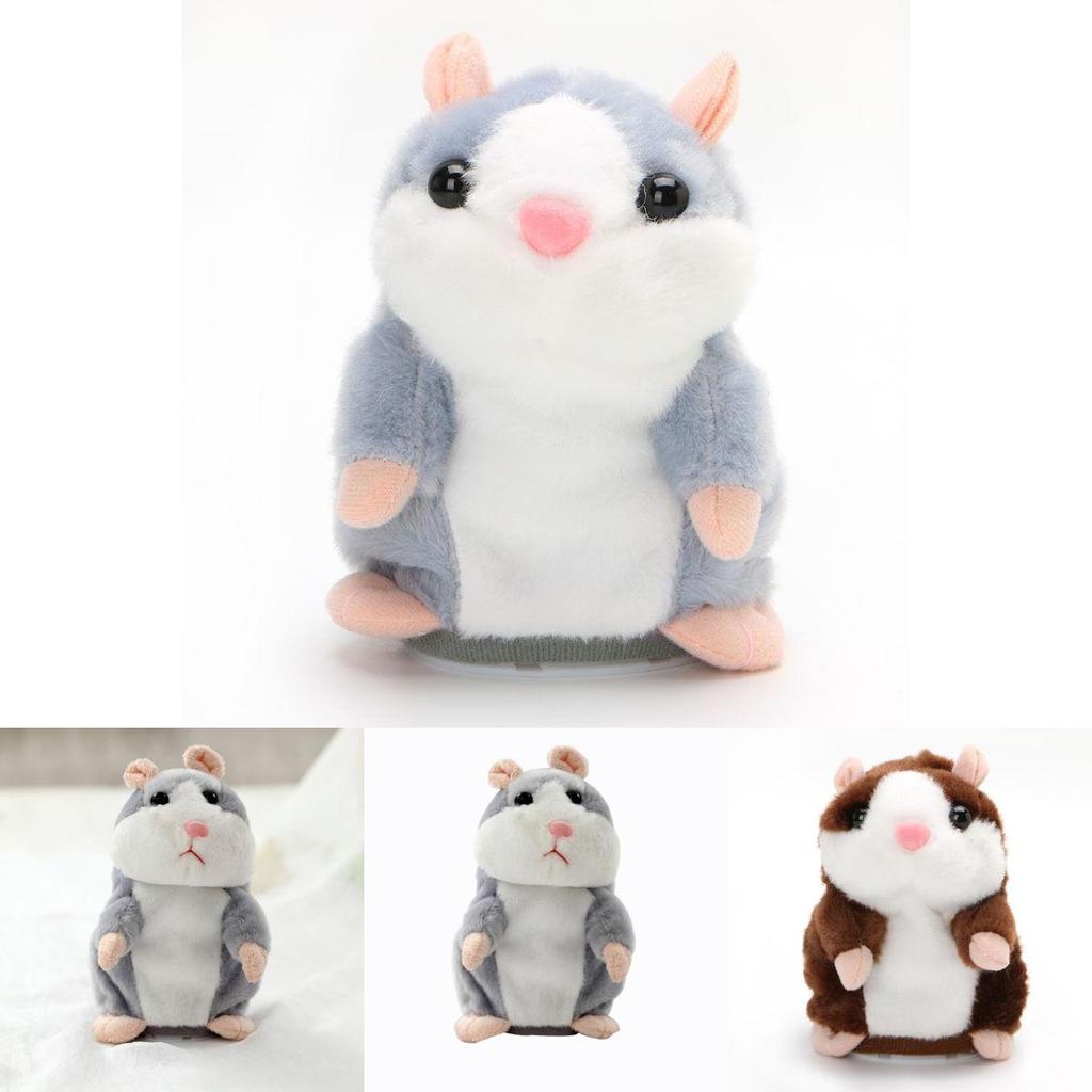 Hamster Plush Toy With Sound And Music For Holiday Decor And Gift Giving