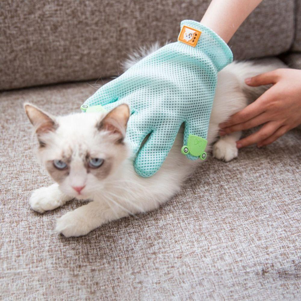 

Сетчатая ткань для удаления шерсти домашних животных щетка силиконовая для купания собак массажная расческа для чистки Pink-Right