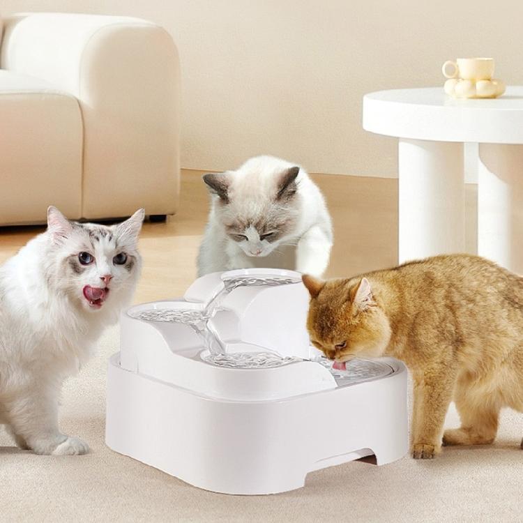 Cats Fountain 67oz Drinking Water Bowl Dog Water Dispenser 4 Layer Filtered