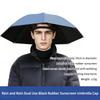 Portable Hands Free Umbrella Hat With Uv Resistance And Rain Proof Design Perfect For Hiking Fishing Gardening And Camping