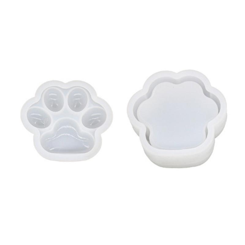 

Cat-paw Resin Box Molds with Lids,3D Jar Silicone Mold,Trinket Storage Container Box Mold for Resin Casting Home Decors 1