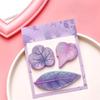 60 vellen Kawaii gekleurde blad memoblokken Eenvoudige scrapbooking sticker Schoolbenodigdheden Post plaknotities Kantoorpapier