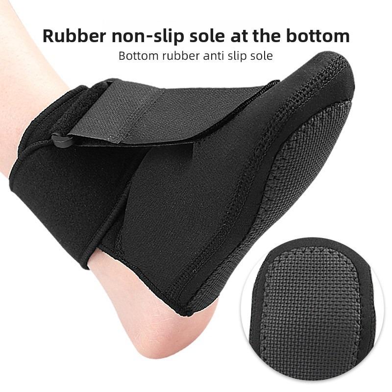 Adjustable Plantar Fasciitis Night Foot Splint Drop Orthotic Brace Elastic Dorsal Night Splint Foot Rehabilitation Stretch Strap