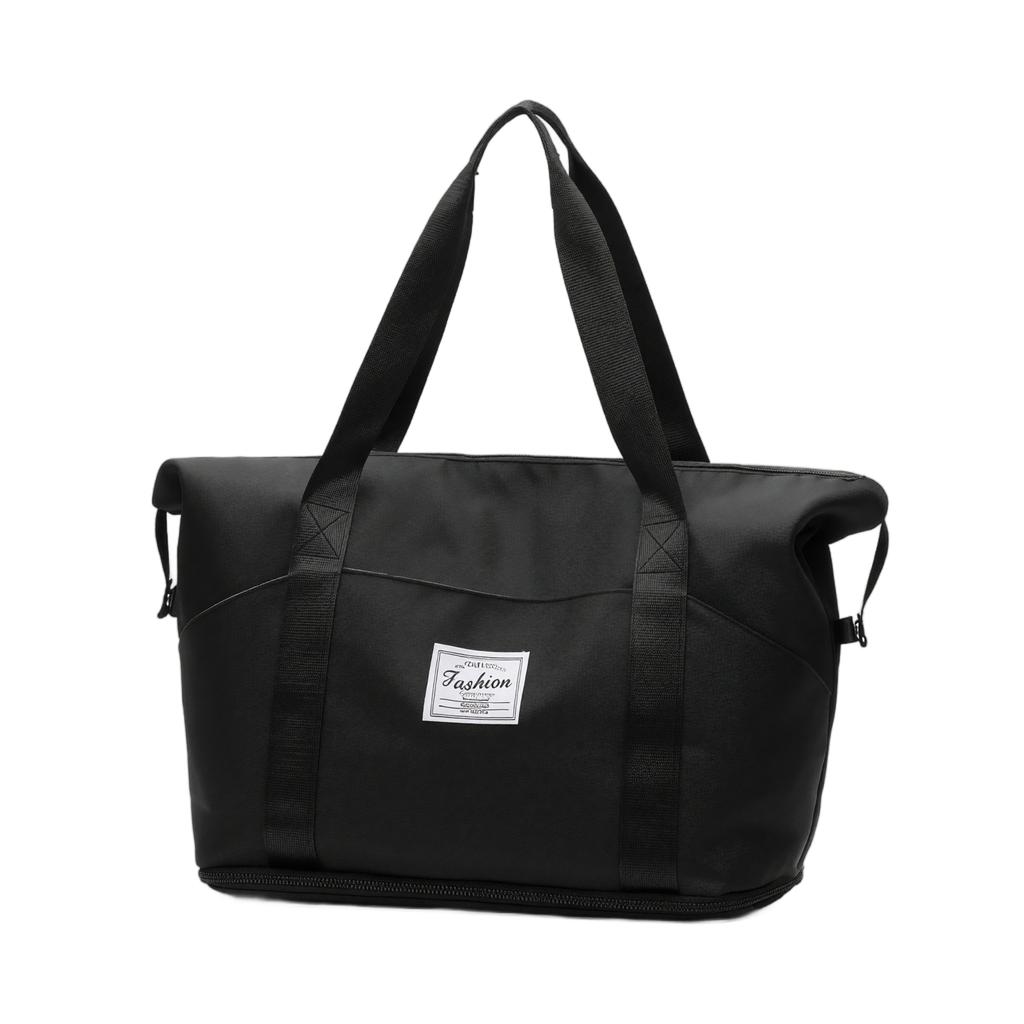 Large Capacity Expandable Two-Layer Travel Storage Bag Lightweight Durable Multi-Functional Organizer Carrying Tote for Trips and Daily Use