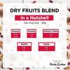 Nutty Gritties Mix Dry Fruits Blend 200g- California Almonds, Walnuts, Figs and Cranberries, Healthy Snacks for Kids and Adults