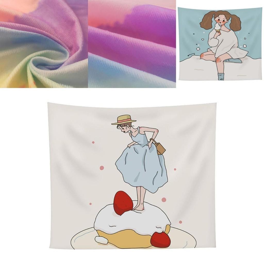 Abstract Cartoon Tapestry Wall Hanging- Fashionable And Durable Livingroom Decoration