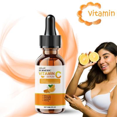Siero alla Vitamina C – Siero Viso Anti-Età con Vitamina C – Siero Illuminante per Macchie Scure, 30ML