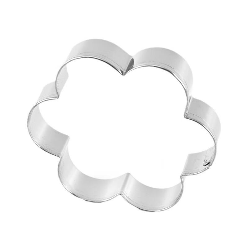 De'ou Starlight Stainless Steel Hexagonal Flower Cookie Mold Set