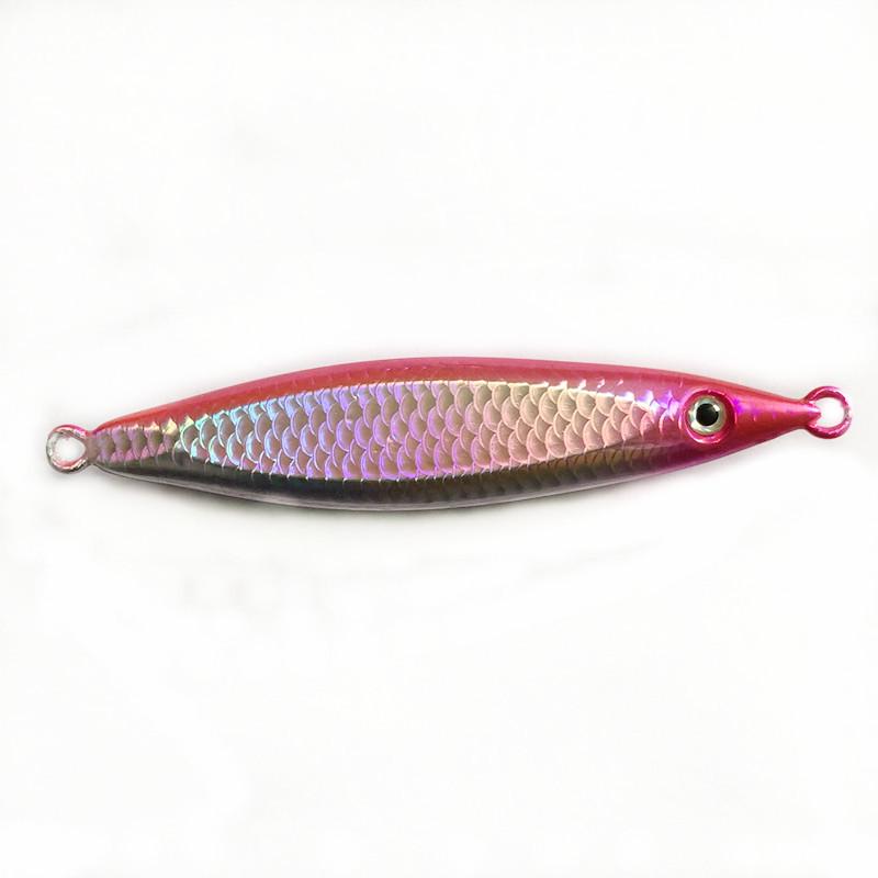 Glow-in-the-Dark Ocean Trolling Metal Jig (180g, 10.7cm) for Sea Fishing