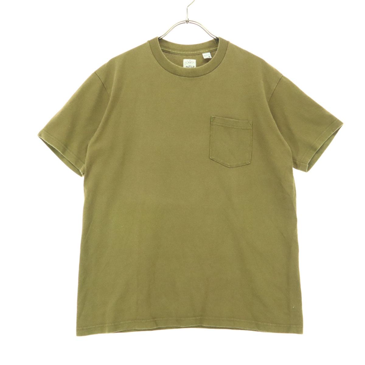 

ANATOMICA Short sleeve Round neck T-shirt S khaki Men s Used