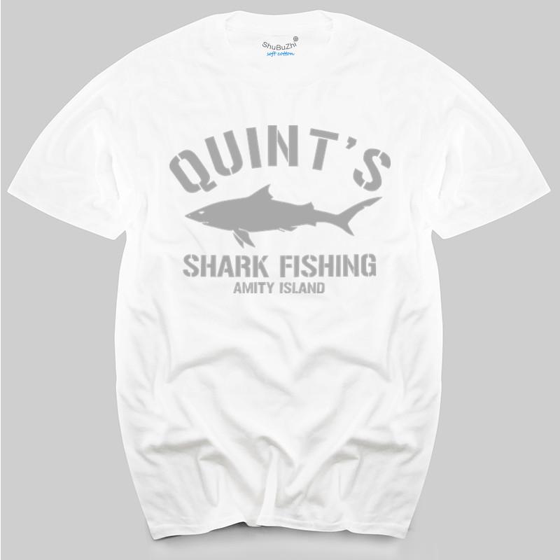 Quints Shark Jaws Inspired Unisexs T Shirt Stephen Spielberg Amity Island Unisexs Top Tees