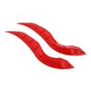 2 Pezzi Corni per Tetto Auto Modifica Unici Accattivanti Decorazione Esterna Auto Ornamento a Corno per SUV Berlina Hatchback