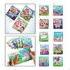 Cloth Books, Baby , Animals Crinkle Sensory Book Crib Toy for Early Development Learning Infants