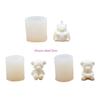 Handmade Soap Craft Kitchen Baking Fond Soap Mold Cartoon Little Bear Gift HX6C