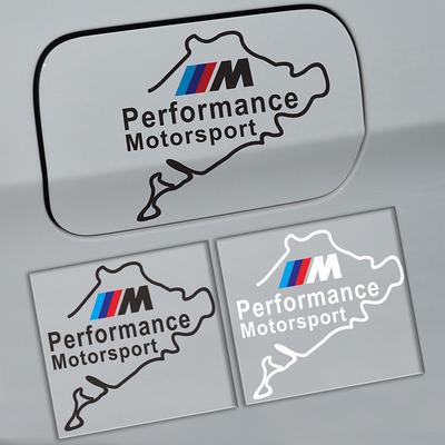 1 ks Nálepka na víčko palivové nádrže auta Závodní výkon Nálepka pro F10 F07 E90 E60 F30 E89 E85 E91 E92 X1 X3 X4 X5 X6 Řady 3 5 7