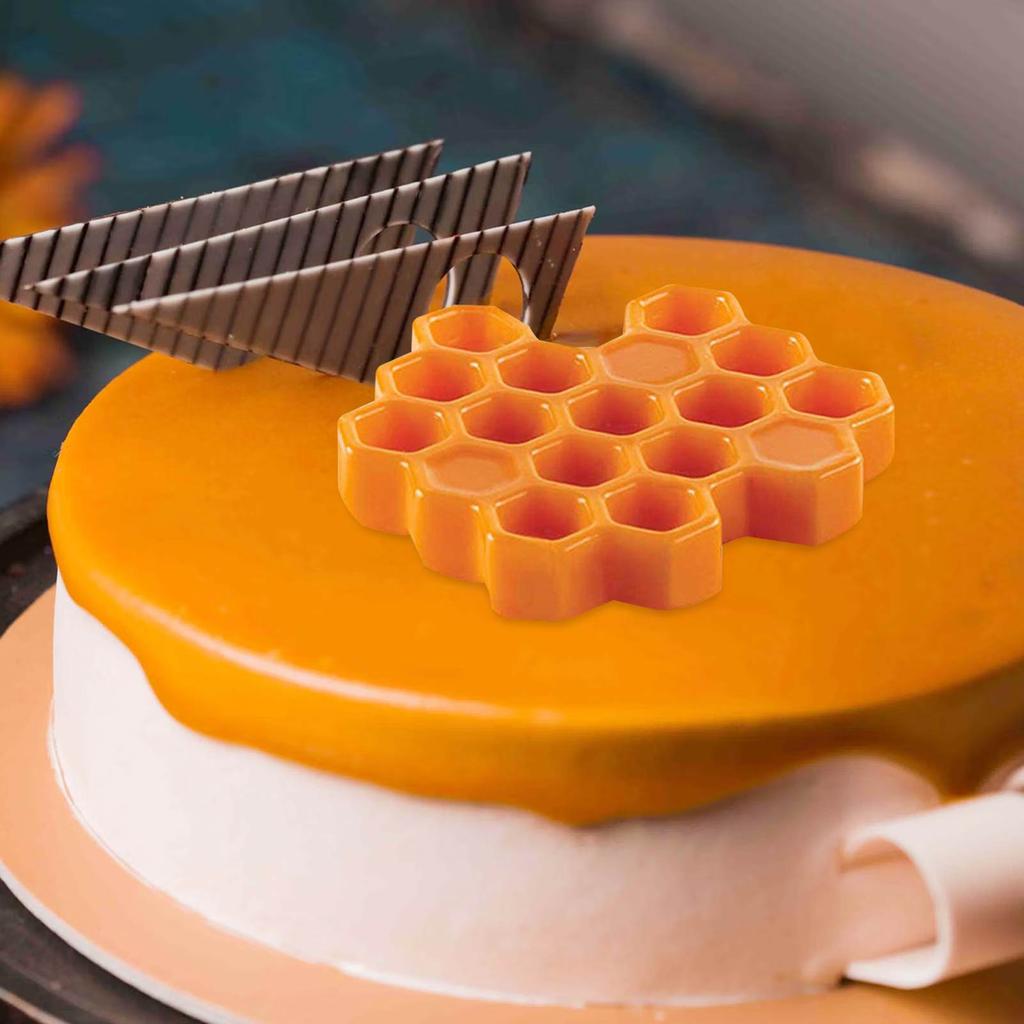 Silicone Cake Molds Honeycomb Fondant Moulds Chocolate Mousse Pastry Baking Tools Cupcake Dessert Decoration Kitchen Bakeware