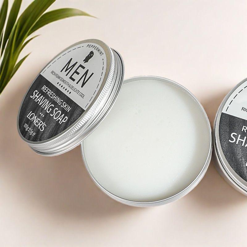 Cross English Men's Handmade Shaving Soap: Deep-Cleansing, Rich Lather, In Stock