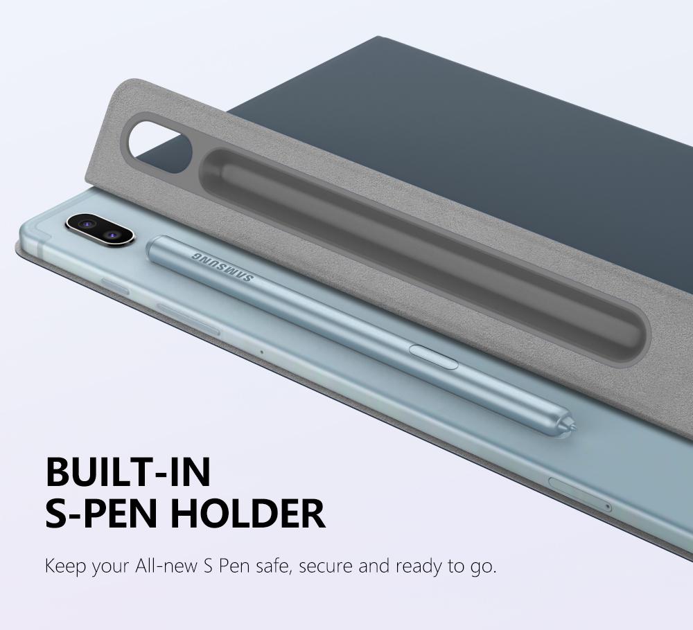 Case For Samsung Galaxy Tab S6,Ultra Thin Magnetic Stand Cover With Pencil Holder For Galaxy Tab S6 Anti-Fall Smart Case