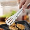 304 Stainless Steel Tongs Kitchen Food Tongs Steak Tongs Household Food Tongs Anti-Scald Barbecue Tongs Meat Tongs