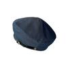 25 Early Autumn New Hat Women's Retro Big Head Beret Belt Rose High Quality Bud Hat