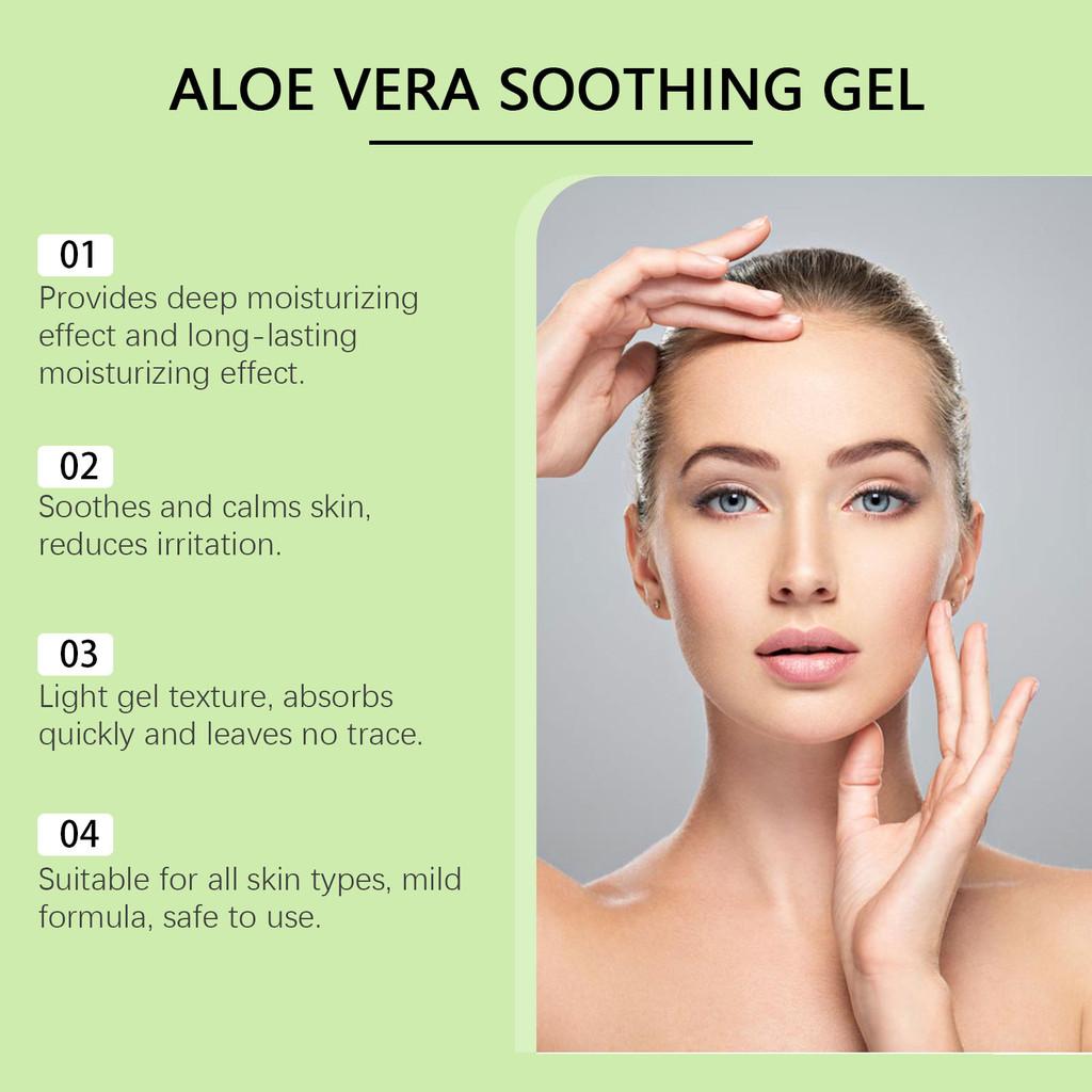 Moisturizing Aloe Vera Cucumber Gel For Hydrating And Refreshing Body Care