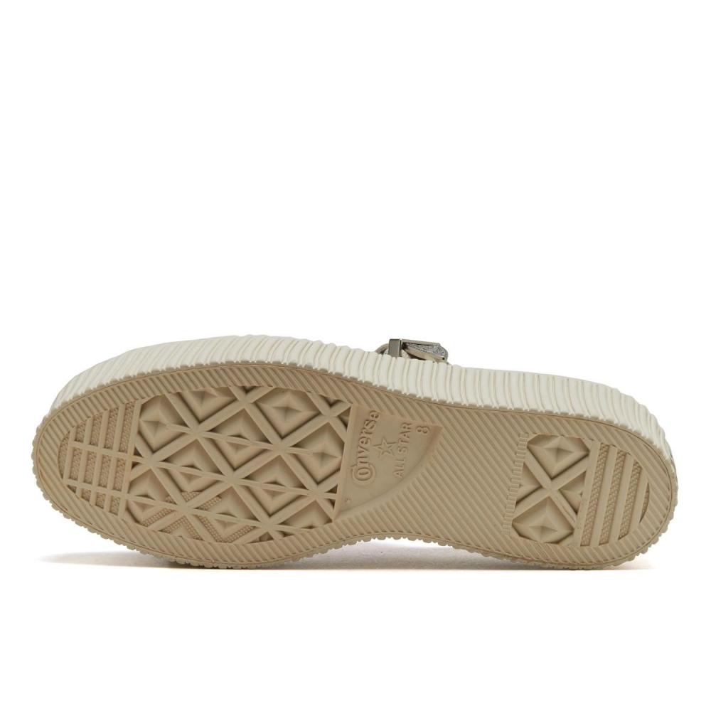 Converse As LifTd RibTape T sTrap wT Ox 31315841 sTone whT