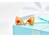 Stylish Geometric Triangle Earrings in Gold-Plated 925 Sterling Silver with Southern Red Agate