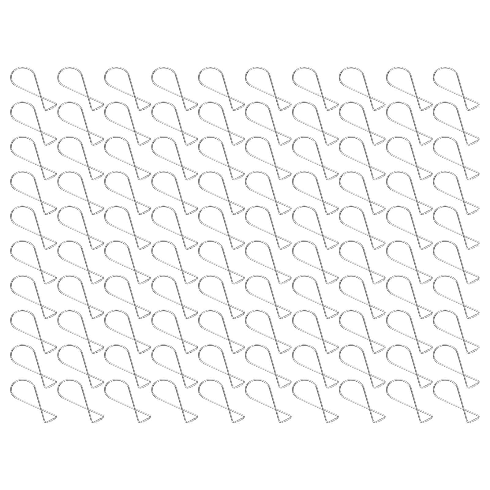 

100 шт. подвесной крючок оцинкованная сталь автоматические отскакивающие зажимы потолочные декоративные пряжки