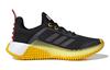 LEGO x Adidas Sport J Antiscivolo Ammortizzazione Resistente all'Abrasione Traspirante Basse Scarpe da Corsa per Bambini Nero Giallo FX2863