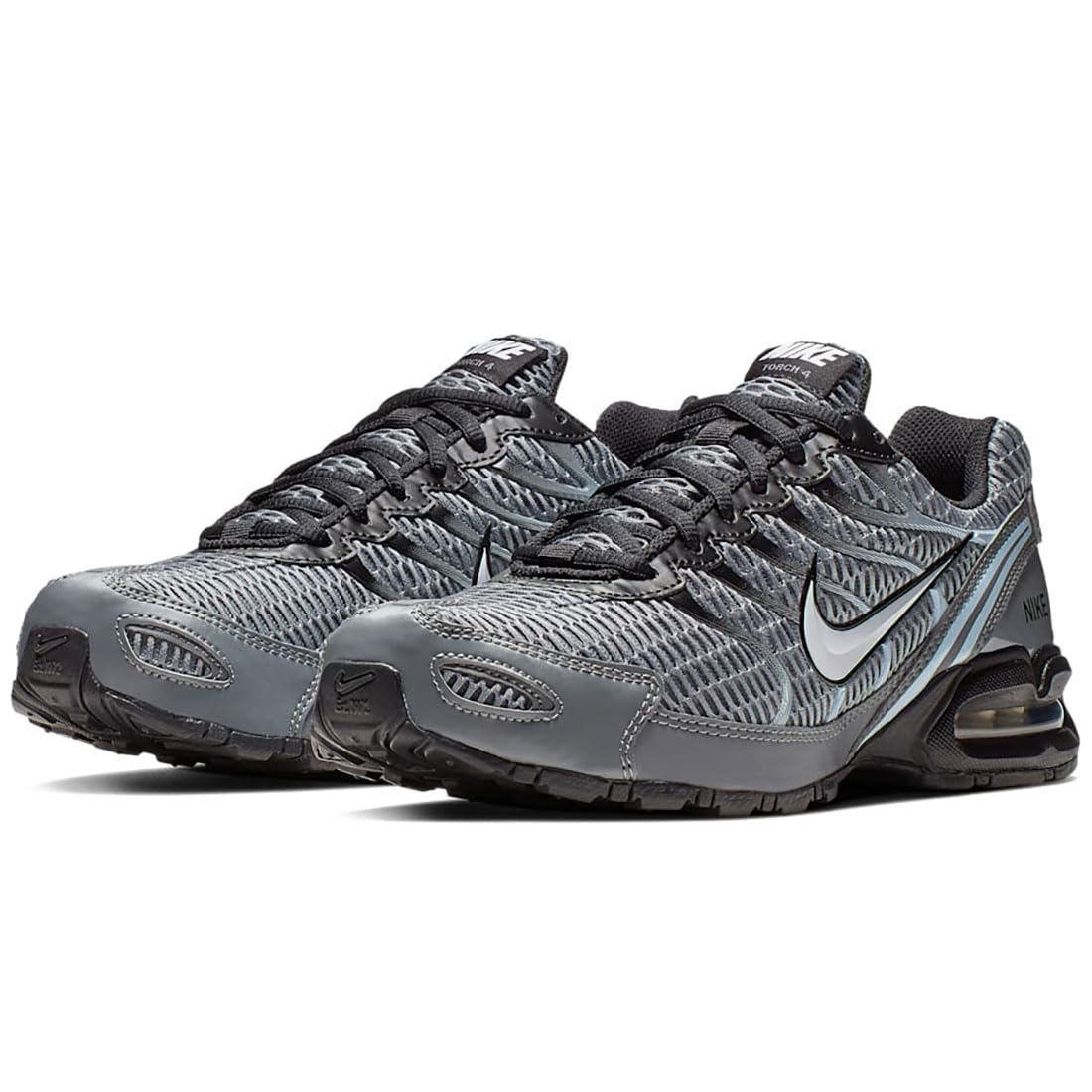 

Nike Air Max Torch Cool Размер 4, Серый/Черный/Чистый платиновый/Белый, 24.5см, 343846-012