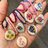 Personalized Drip Oil Opening And Closing Photo Album Necklace Fashion Love Flower Pendant Collarbone