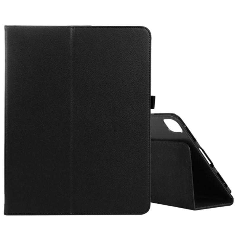 For iPad Pro 11 (2025)/11 (2024) Case Bi-Fold Stand PU Leather Tablet Cover with Stylus Loop Design