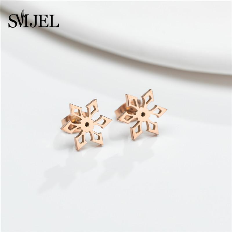 Fashion Genshin Impact Earring Stainless Steel Hydro Dendro Anemo Electro Cryo Pirate Earrings For Women Cosplay Ear StJewelry