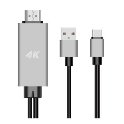 Type-C To HDMI Cable 4K HDTV TV Digital AV Adapter Audio Video Converter for Samsung Note