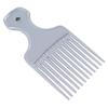 1Pc Wide Teeth Brush Pick Comb Fork Hairbrush Insert Hair Pick Comb Plastic Gear Comb for Curly Hair Styling Tools