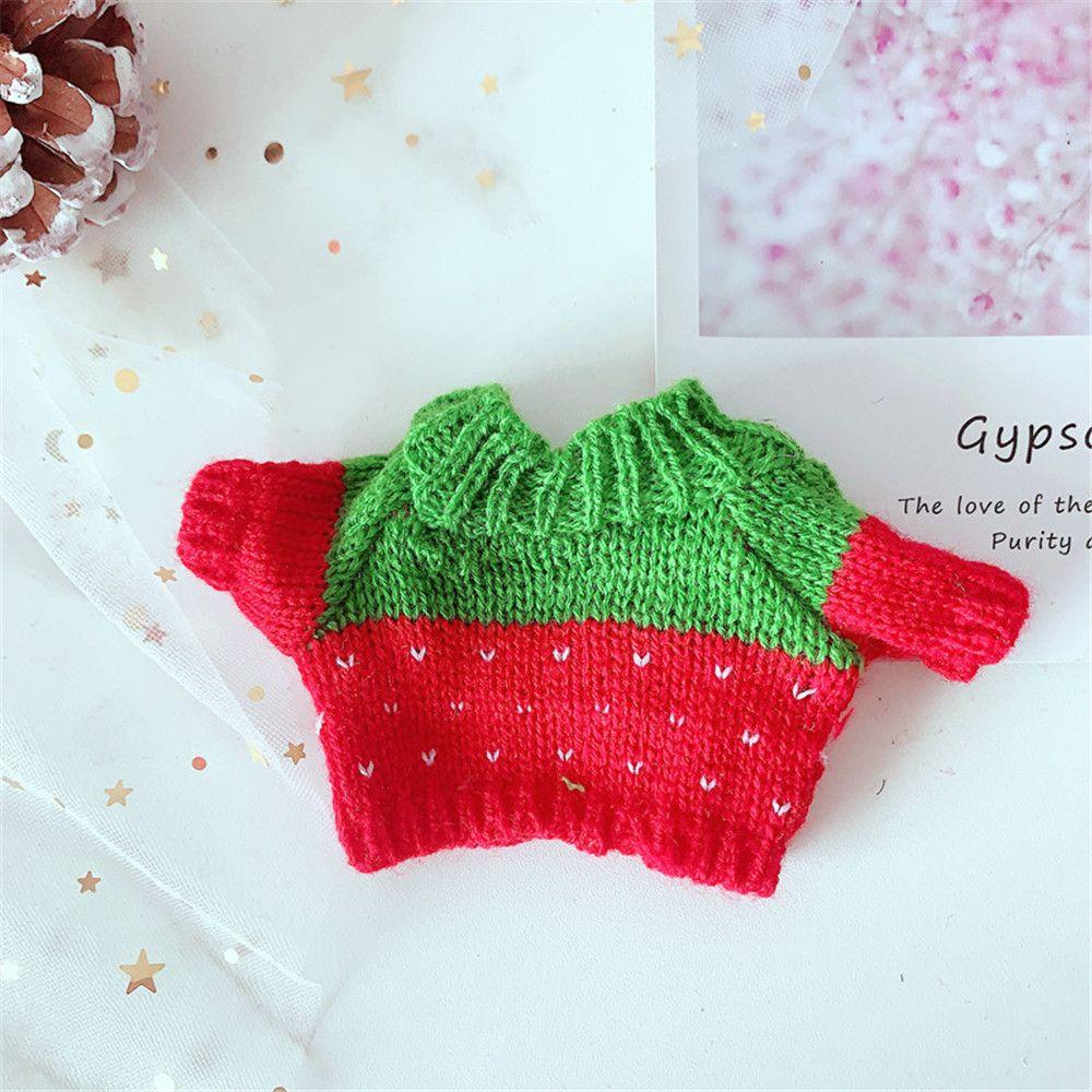 

Doll Clothes for 20cm Dolls Plush Doll s Clothing Sweater Stuffed Toy Dolls Outfit for Idol Dolls Accessories