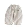 2026 Kids' Summer Linen Cropped Pants - New Toddler Style for Boys & Girls