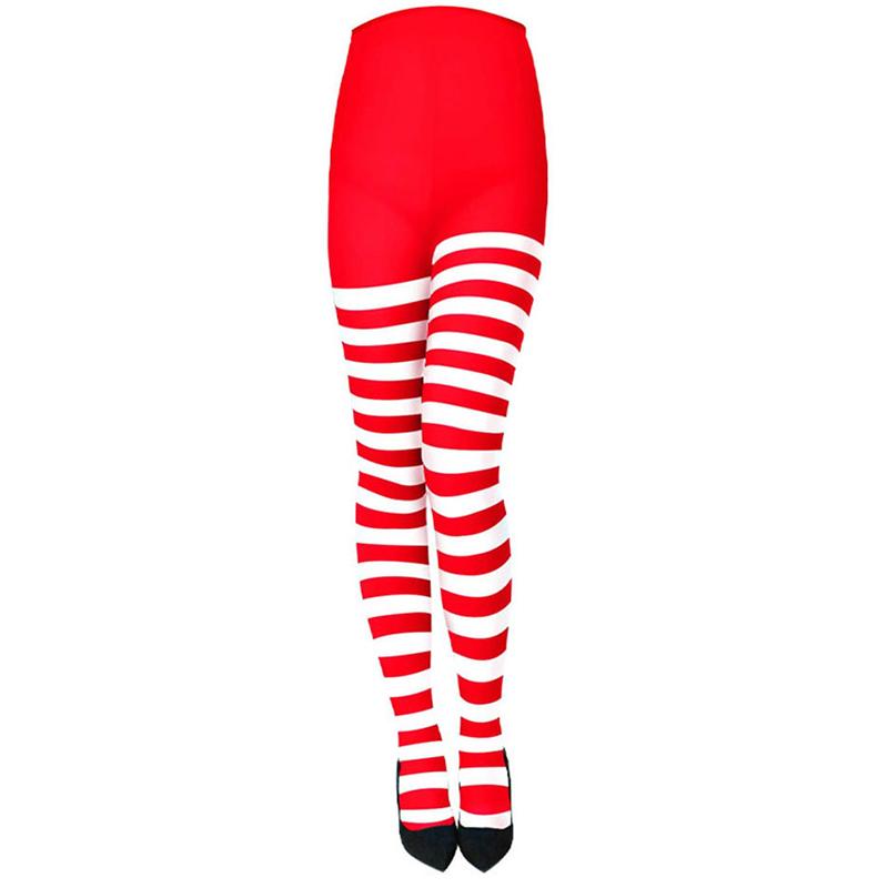 Чулки на Хэллоуин, ролевая игра, косплей, полосатые носки, рождественский комбинезон, сексуальные украшения, реквизит