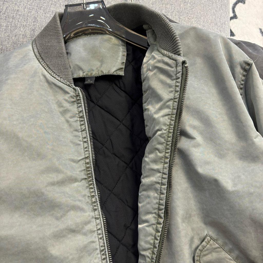 Unisex Autumn/Winter Cotton Pilot Jacket - Casual Warm Baseball Coat