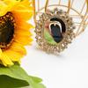 Folding Airbag Bracket Fashion Rhinestone Mirror Paste Portable Desktop Air Cushion Bracket Wind Mobile Phone Tablet