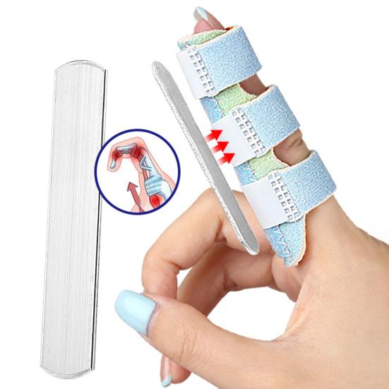 Finger Splint Adjustable Finger Support Brace Universal Finger Stabilizer Broken And Trigger Finger Straightener for Arthritis Sprain Pain Relief