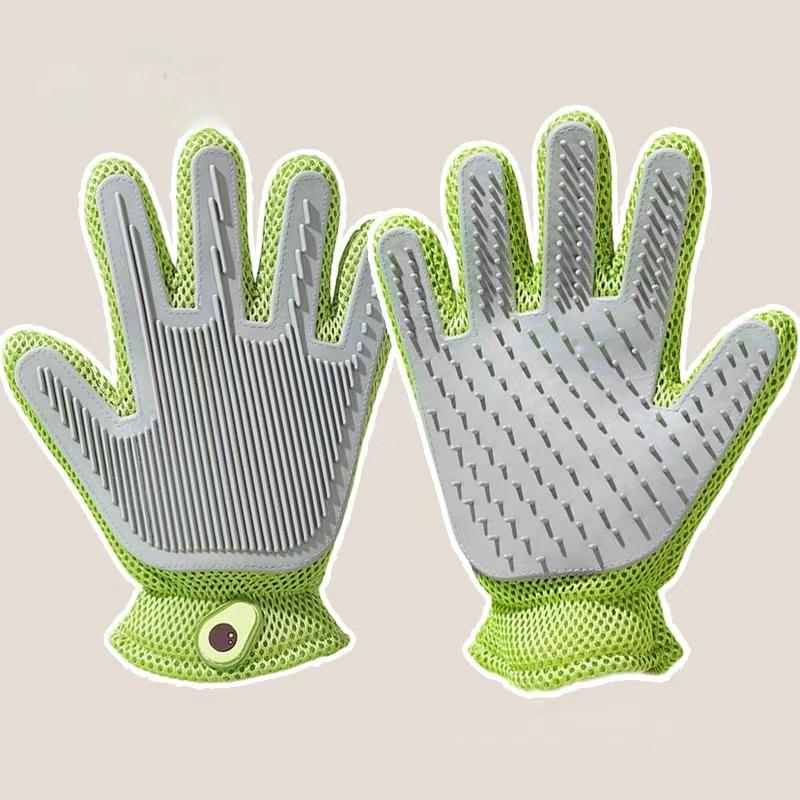 Upgrade Your Pet Care Regimen with Our Brush and Massage Feature Gloves