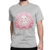 Cute Kyubey Puella Magi Madoka Magica T Shirts Men Women Pure Cotton T-Shirts Anime Tee Shirt Short Sleeve Clothing Printed