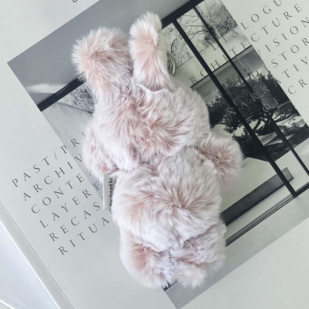 AS KNOW AS plus AS ZY8626 Flauschiges Tier PK Niedliches passendes rosa Plüschtier (ASKNOW PLUS) Schlüsselanhänger, Hase, F, Hase,