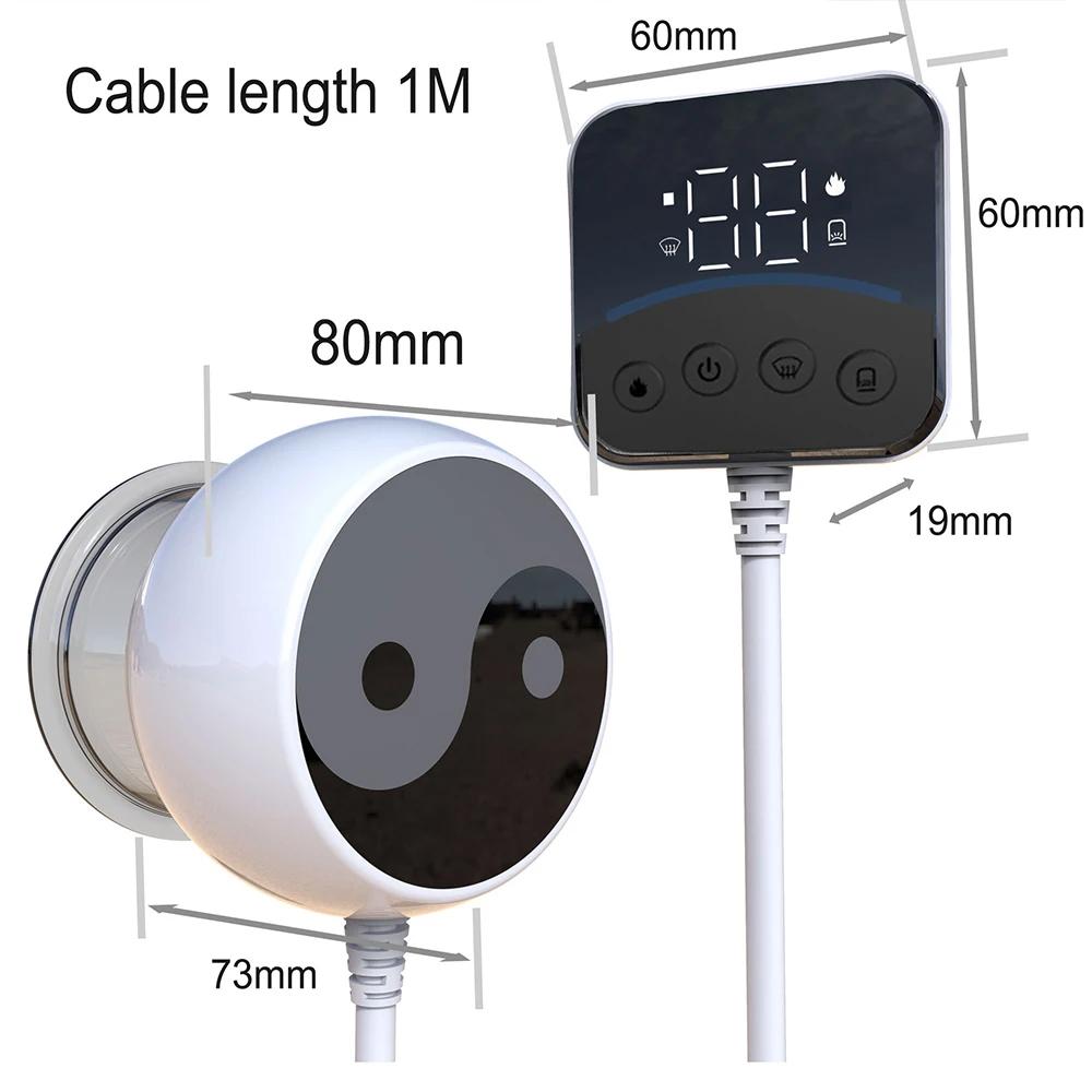 Intelligenter LCD Visueller Vakuum- Schröpfmassagegerät Mit Fernbedienung, Elektrische Heizung Körper Gua sha Schaben Saugnapf Massagegerät