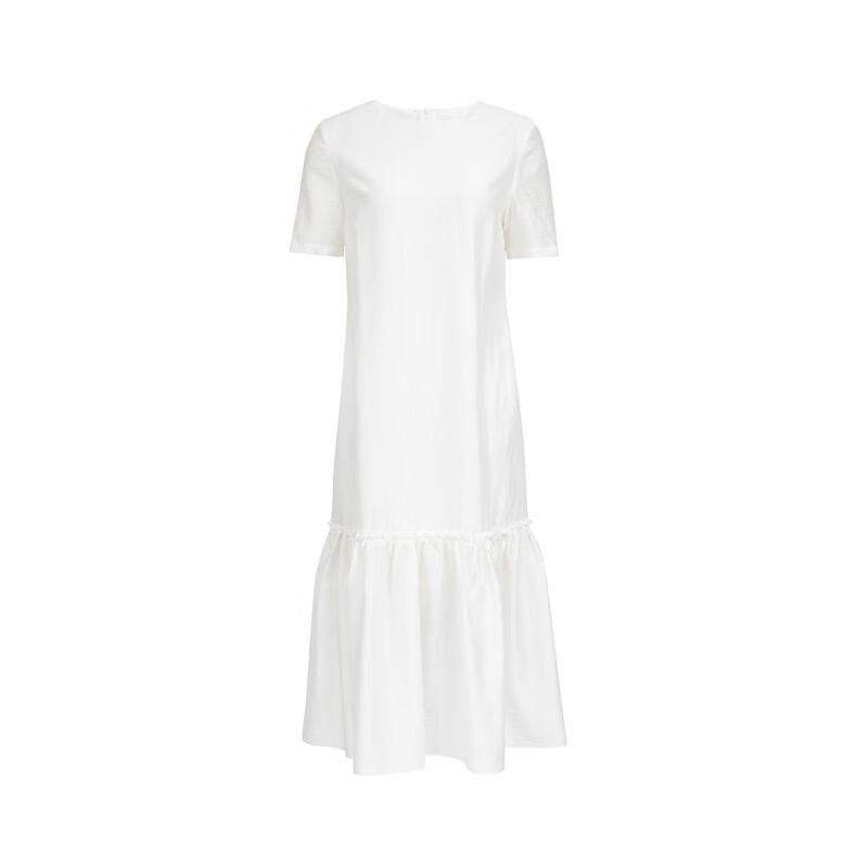 VEROMODA 2025 Spring Pleated Hem A-Line Dress