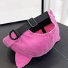 Sweet Cat Ears Brimless Hat Adjustable Basin Hat Foldable Solid Color Beanie Hat  Unisex