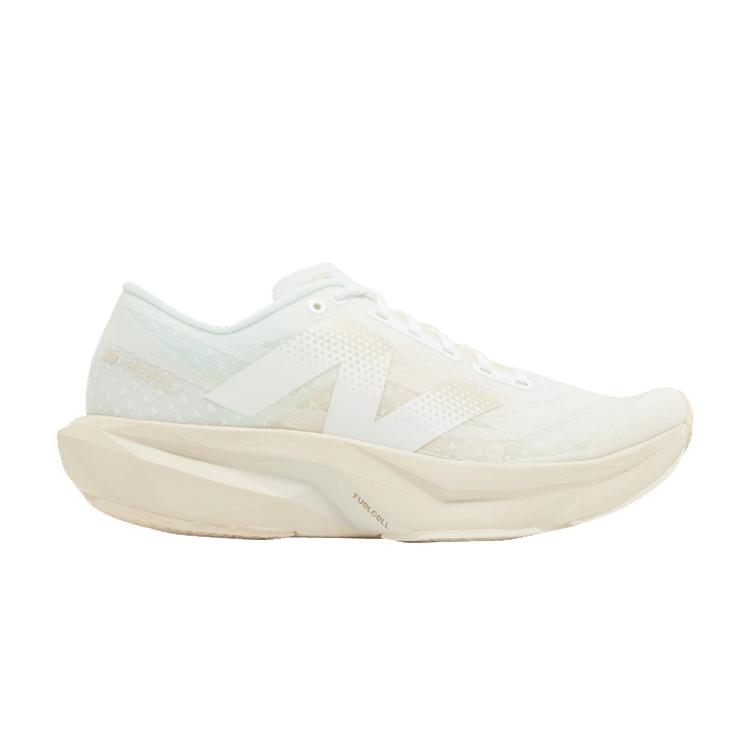 

New Balance FuelCell Rebel v4 White Linen (Women s) 36.5